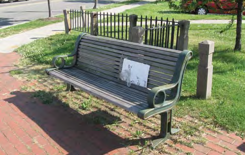 Monroe Ave Benches