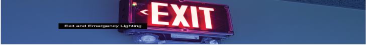 EXIT Sign Banner